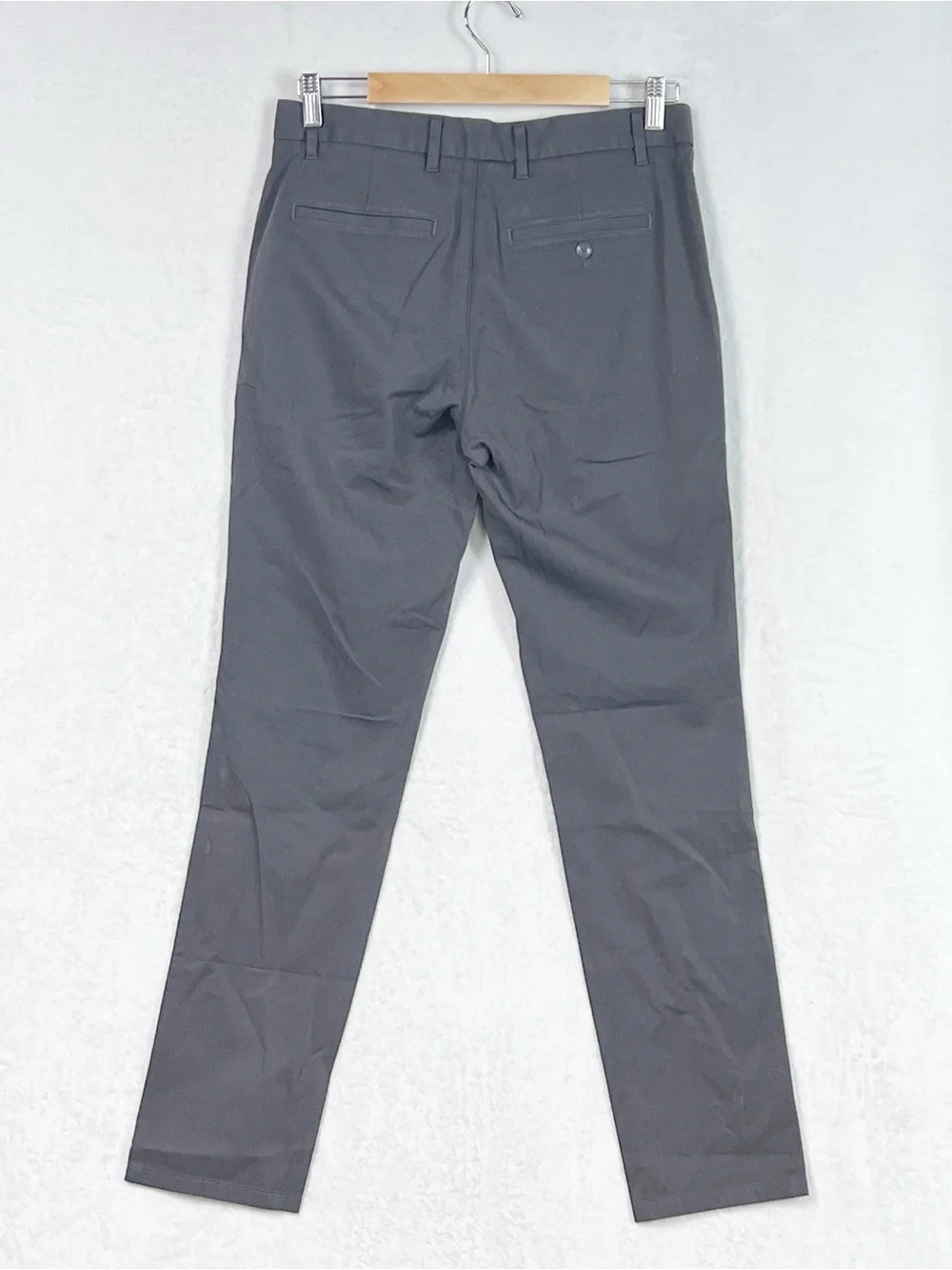 Everlane Slim Fit Performance Chino Uniform Stretch Pants Slate Grey 31x32 NWT
